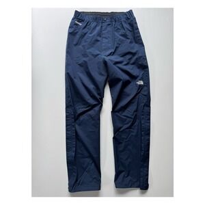 NORTH FACE Waterproof Rain Pant Mens XL Blue Zip Cuff Goretex Weatherproof Shell